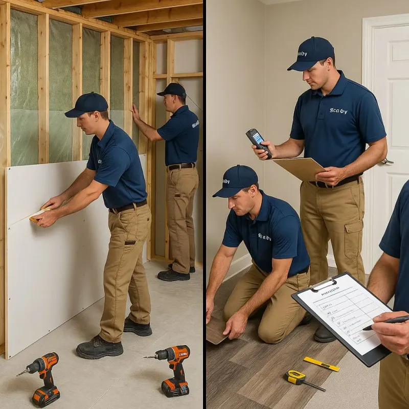 Repairs and Reconstruction process in Rosita North, TX